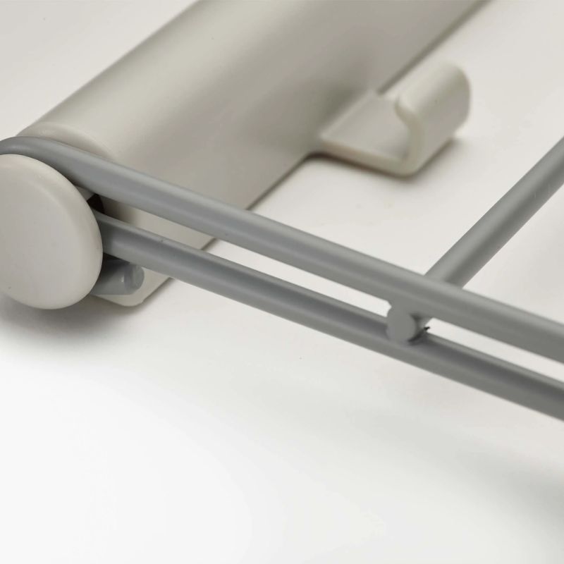 Joseph Joseph Orderly™ Ecru Belt, Tie & Scarf Hanging Rail - Medaid