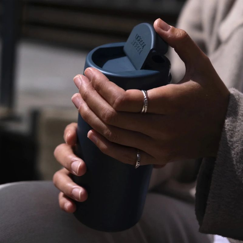 Joseph Joseph Sipp™ Blue Travel Mug Large with Hygienic Lid 454ml - Medaid