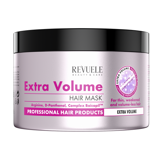 REVUELE HAIR MASK EXTRA VOLUME FOR THIN, WEAKENED AND VOLUME-LESS HAIR 500 ml - Medaid