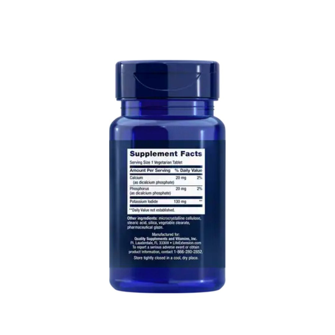 Life Extension Potassium Iodide 14 Tablets - Medaid