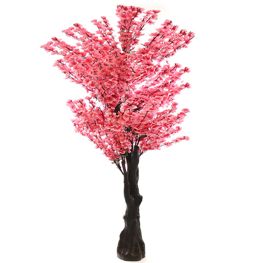 2 M, Artificial Pink Cherry Blossom Tree for Home Décor, Wedding Event, Party, Restaurant, Indoor, Outdoor - Medaid