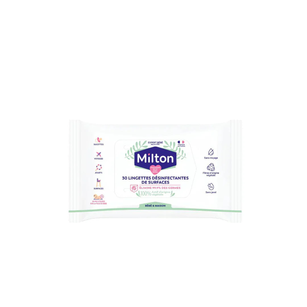 Milton Antibacterial Wipesx30 - Medaid