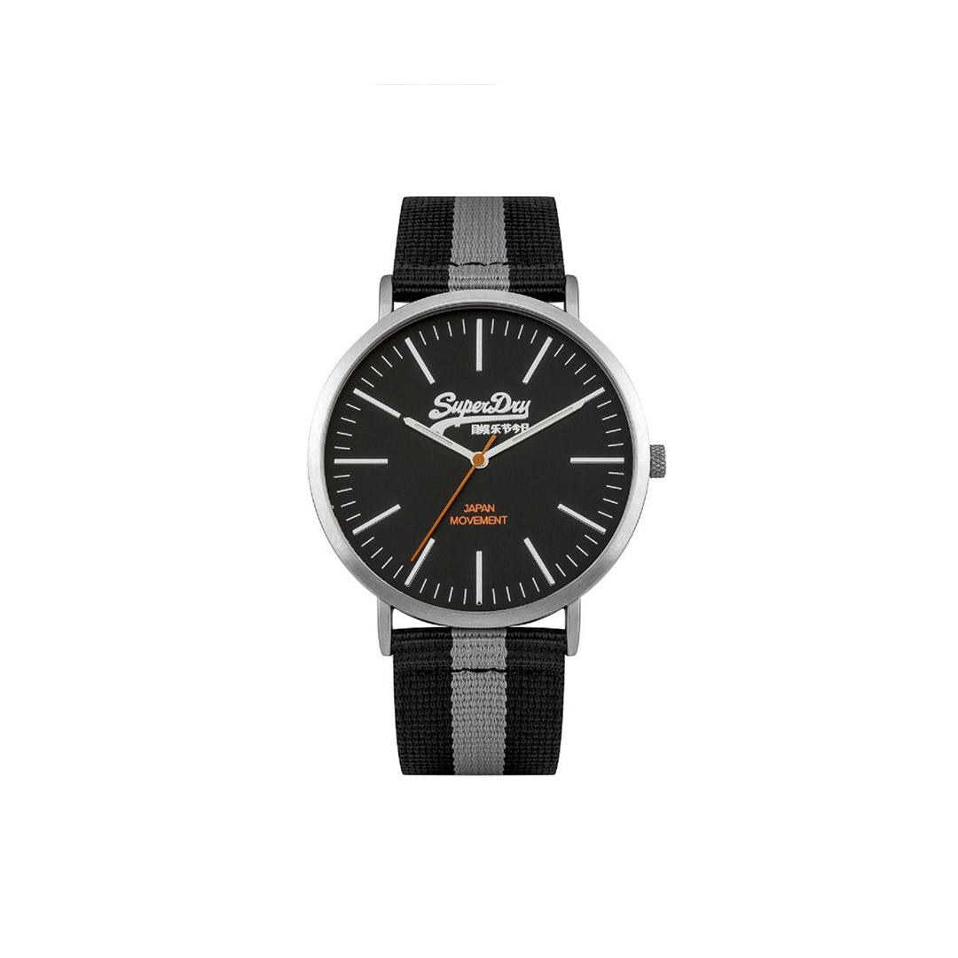 Superdry Oxford Black Dial Watch - Medaid