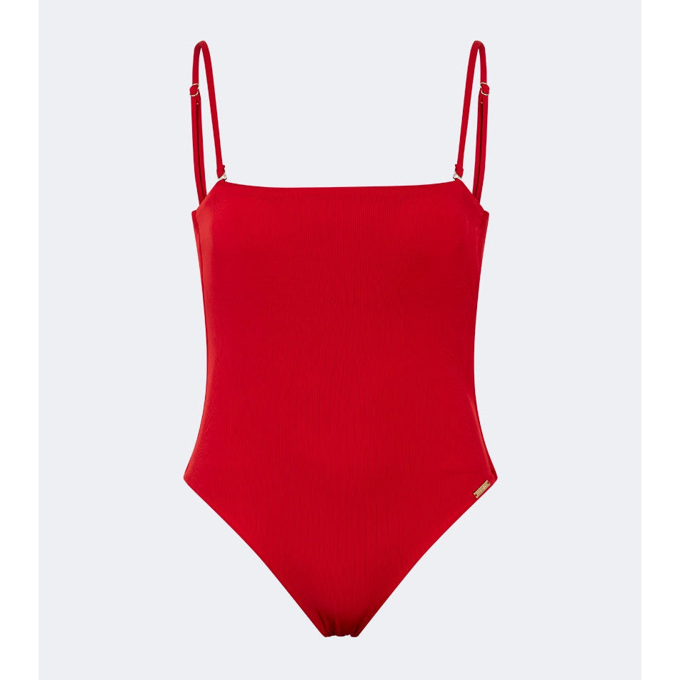 Oil And Gaz Modern Women Beach Monokini Red - Medaid