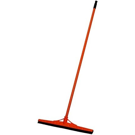 Royalford Floor Wiper - Commercial Standard Floor Squeegee 120cm Long Handle for Wet Room, Floor, Windows, Tile, Shower, Garage | Hanging Loop with Broad Wiper - Medaid