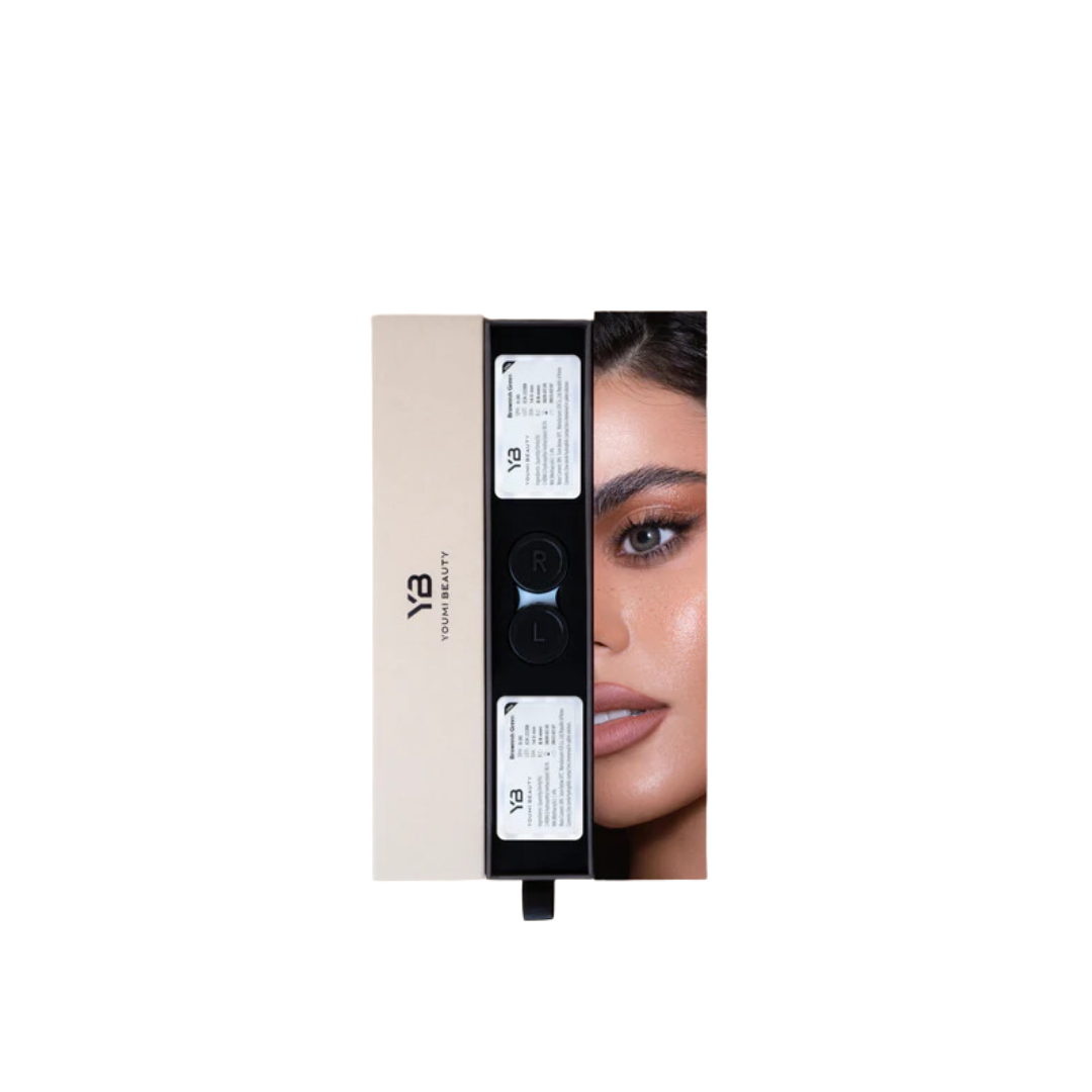 Samra X Youmi Beauty Lenses La Bali - Brownish Green - Medaid