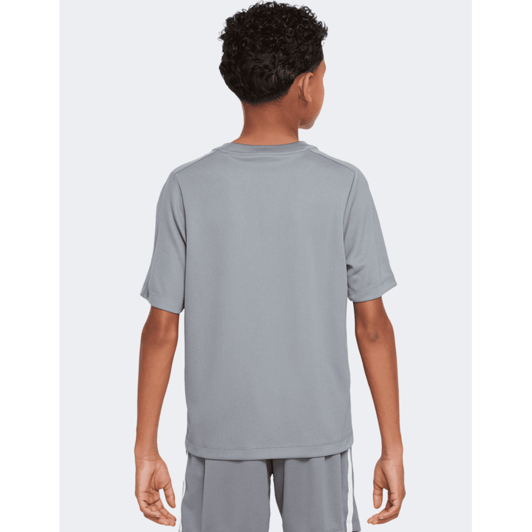 Nike Df Multi Boys Training T-Shirt Smoke Grey - Medaid
