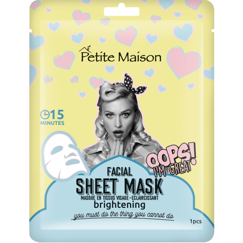 Petite maison facial sheet mask brightening 25ml - Medaid