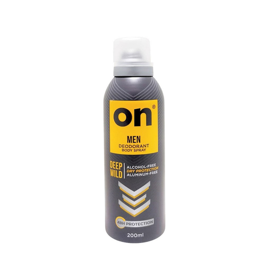 On Deodorant Deep Wild For Men 200ml - Medaid - Lebanon