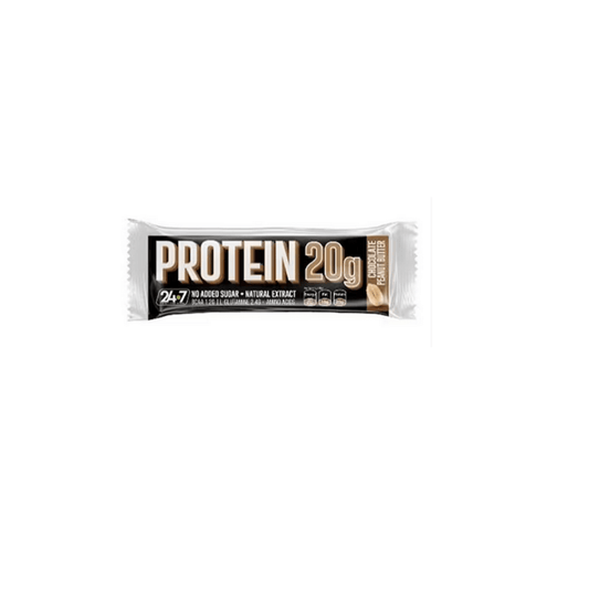 24.7 Protein Bar 20 g Chocolate Peanut Butter - 50 g - Medaid