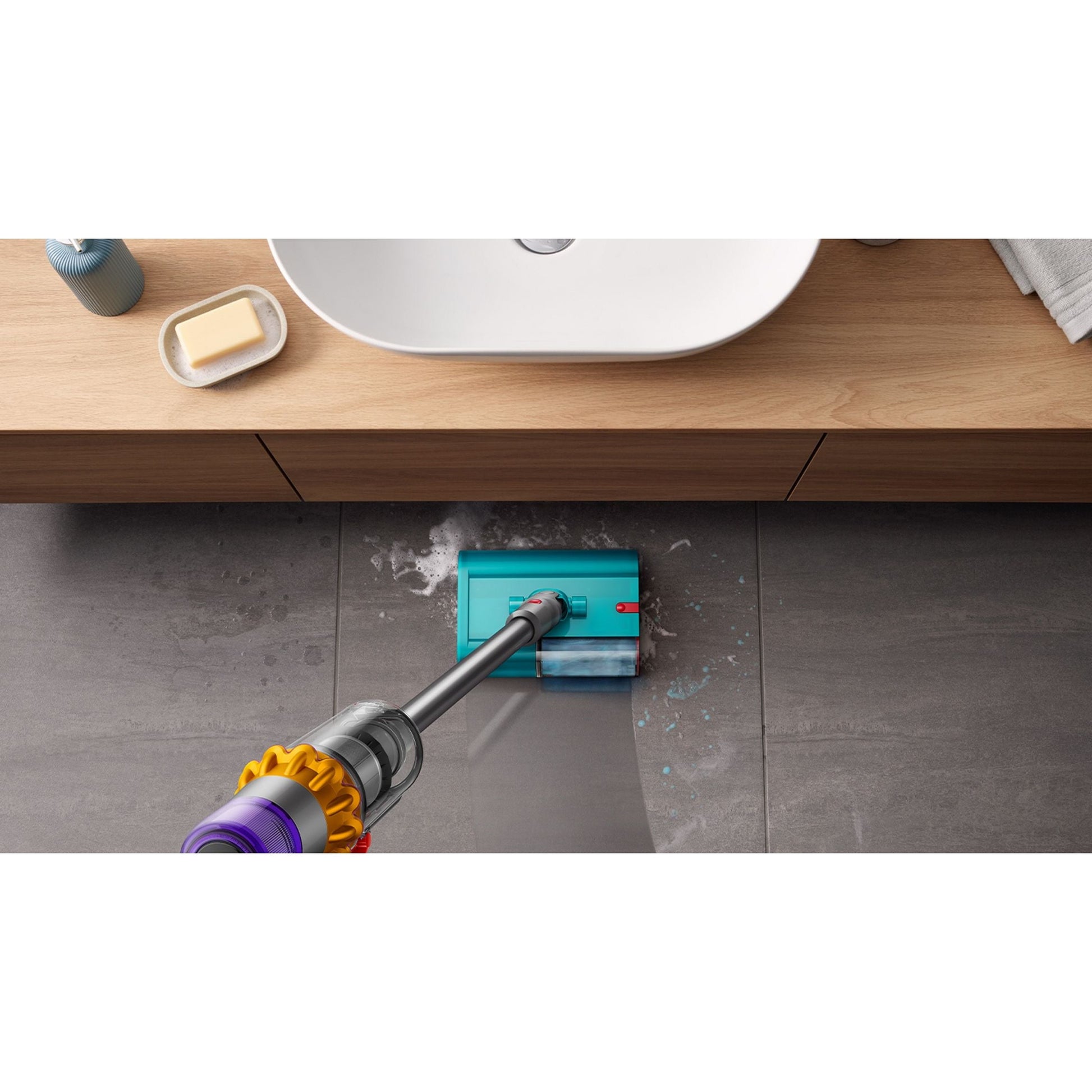 Dyson V15s Detect Submarine™ wet and dry vacuum cleaner (Yellow/Nickel) - Medaid