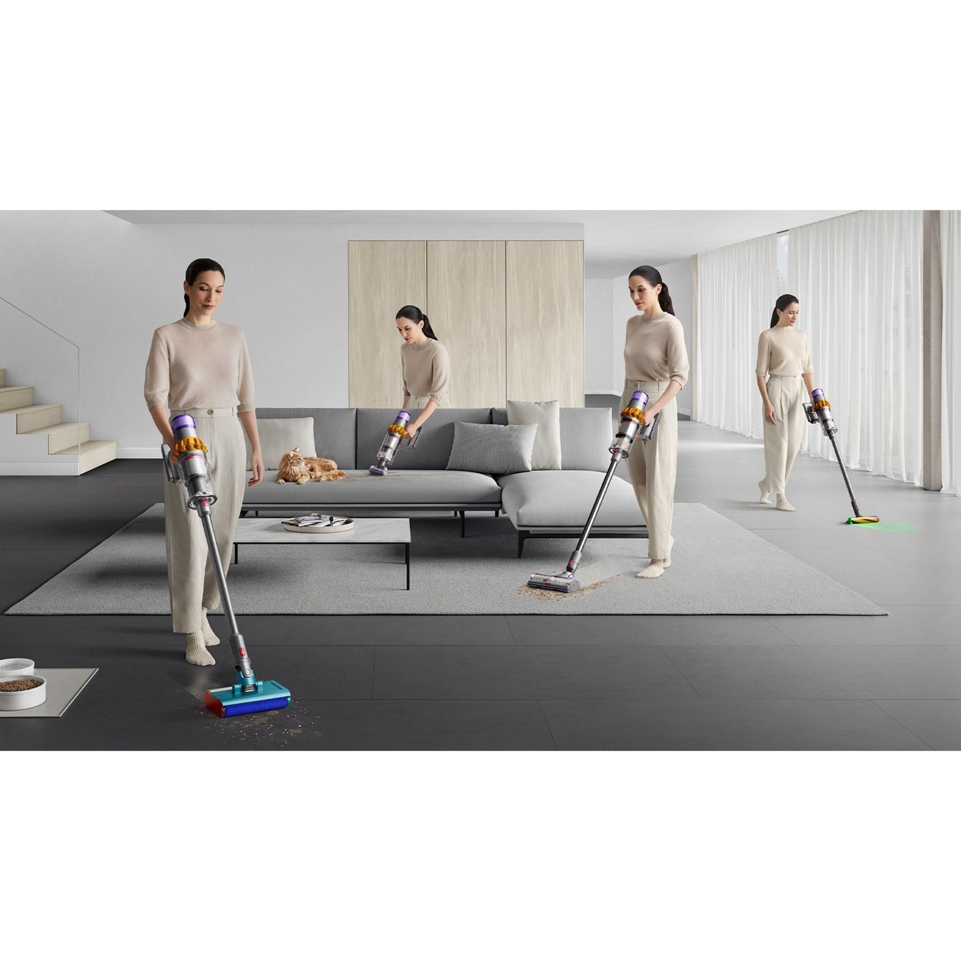 Dyson V15s Detect Submarine™ wet and dry vacuum cleaner (Yellow/Nickel) - Medaid