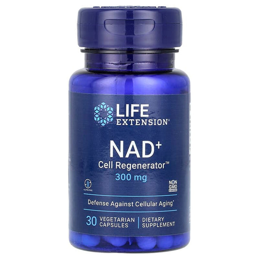 Life Extension, NAD+ Cell Regenerator, 300 mg, 30 Vegetarian Capsules - Medaid