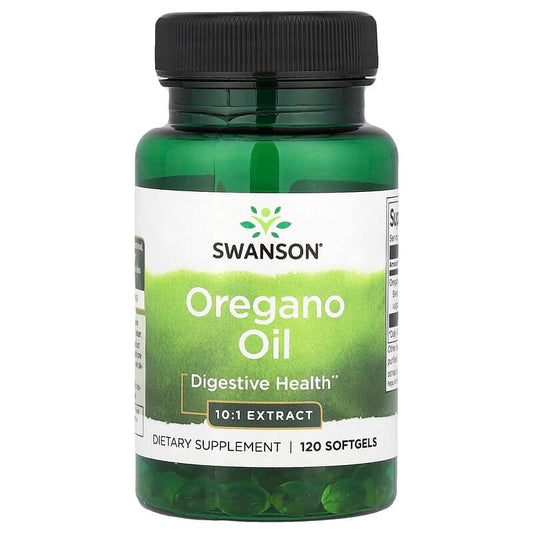 Swanson, Oregano Oil, 150 mg, 120 Softgels - Medaid