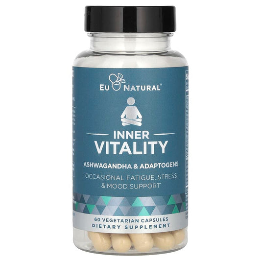 Eu Natural, Inner Vitality, 60 Vegetarian Capsules - Medaid