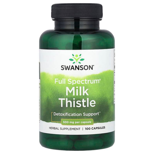 Swanson, Milk Thistle, 1,000 mg, 100 Capsules - Medaid
