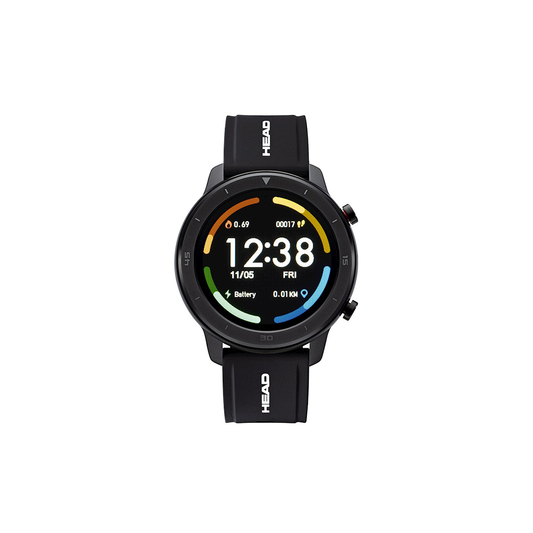 Head Watches PARIS/MOSCOW Silicon Black Smart Watch - Medaid