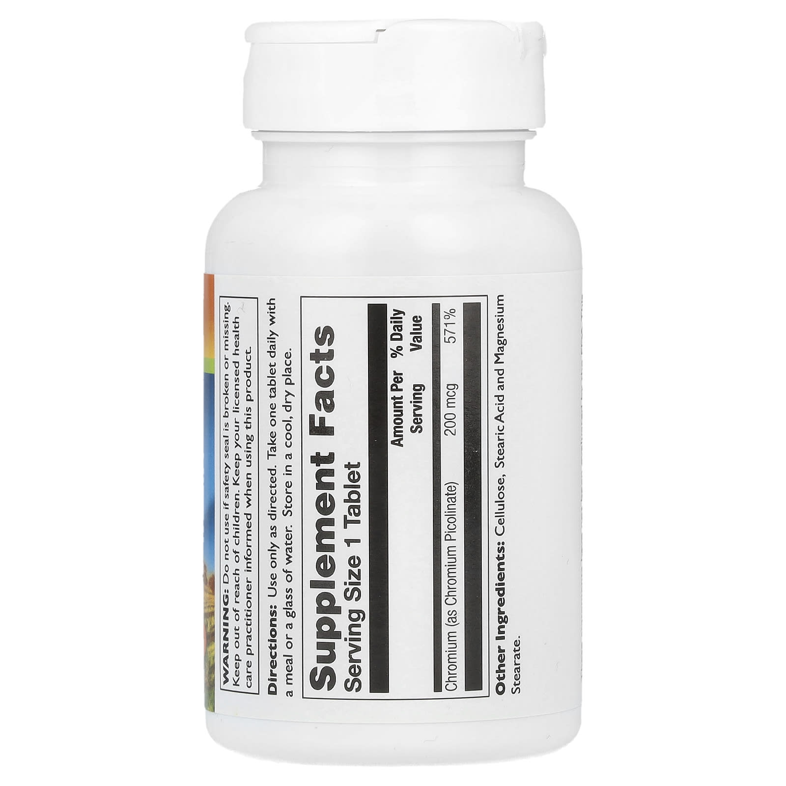 Thompson, Chromium Picolinate, 200 mcg, 60 Tablets - Medaid