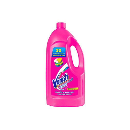 Vanish Fabric Stain Remover Liquid Pink 1L - Medaid - Lebanon