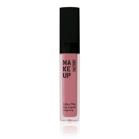 Makeup Factory Ultra Mat Lip Liquid Long Lasting 25 Dusty Rose - Medaid