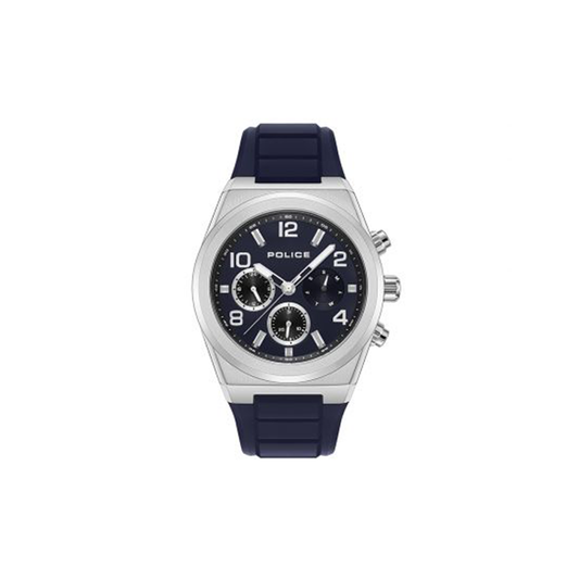Police Salkantay Stainless Steel Rubber Watch PEWJQ2226701 - Medaid