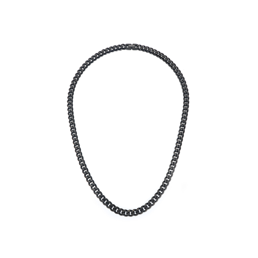 Polo Exchange ACC.PX-2212037, Necklace Stainless Black - Medaid