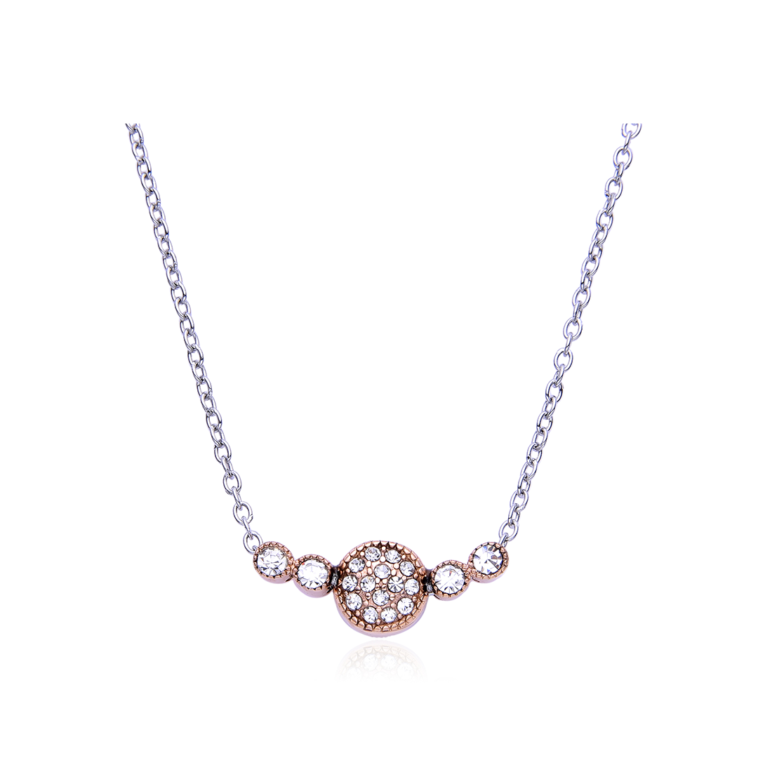 Polo Exchange ACC.ST51-PXSTRG,Steel Necklace - Medaid