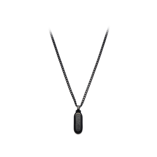 Polo Exchange ACC.PX-2210036, Necklace Stainless Black - Medaid