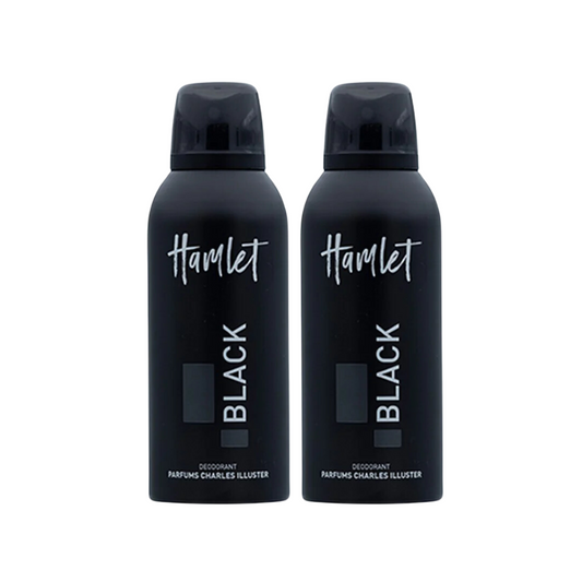 HAMLET NEW DEO BLACK 150ML 2 at 30% - Medaid