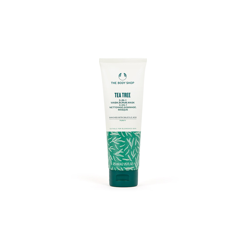 Tea Tree 3-in-1 Wash, Scrub & Mask - Medaid