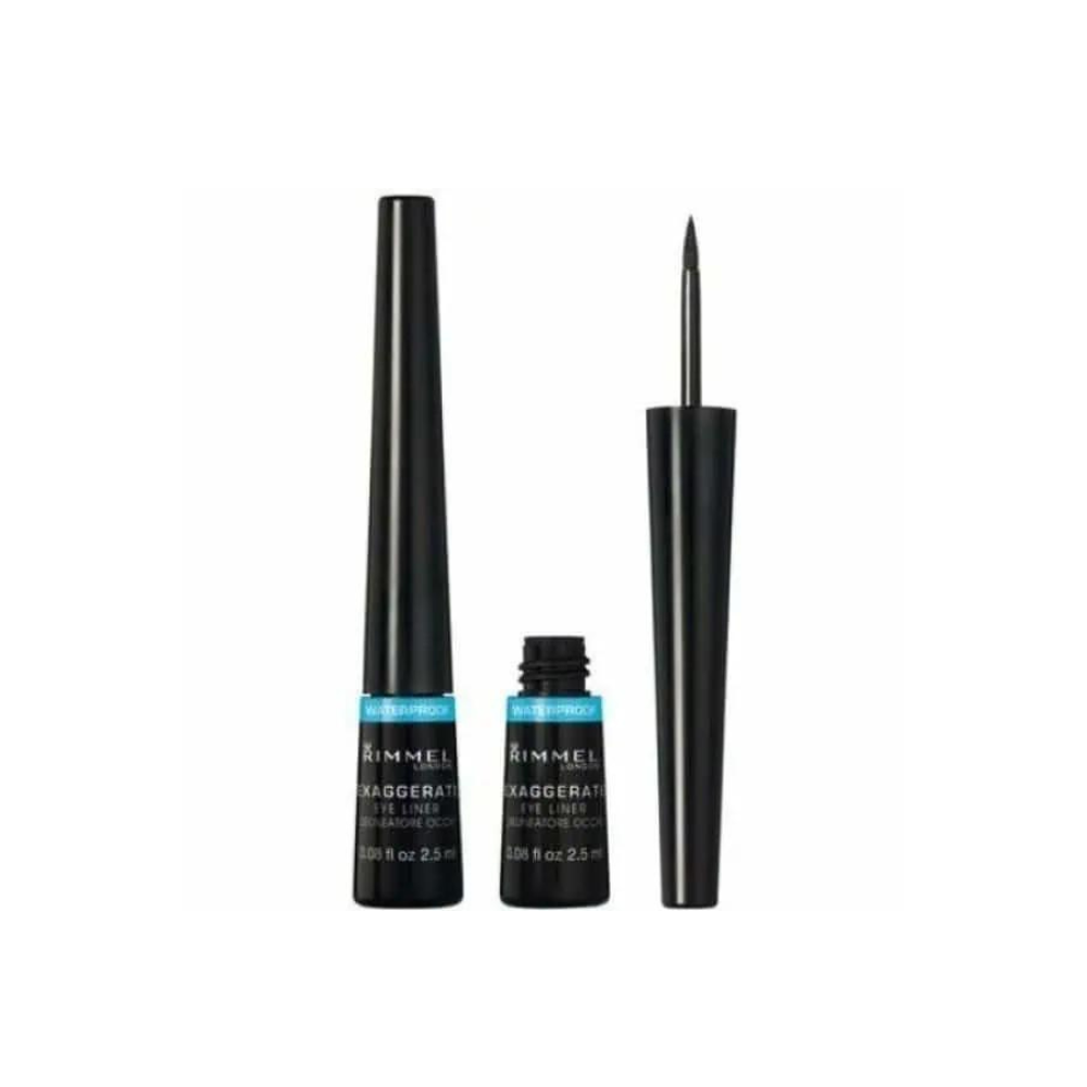 Rimmel Exagerate Liquid Eyeliner WTP Black - Medaid