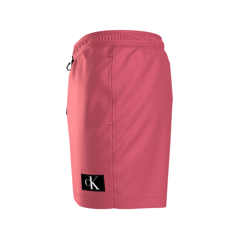 Calvin Klein Drawstring Swim Shorts , Dynamic. Bold, Youthful Light Bordeau - Medaid International