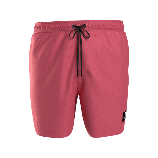 Calvin Klein Drawstring Swim Shorts , Dynamic. Bold, Youthful Light Bordeau - Medaid International