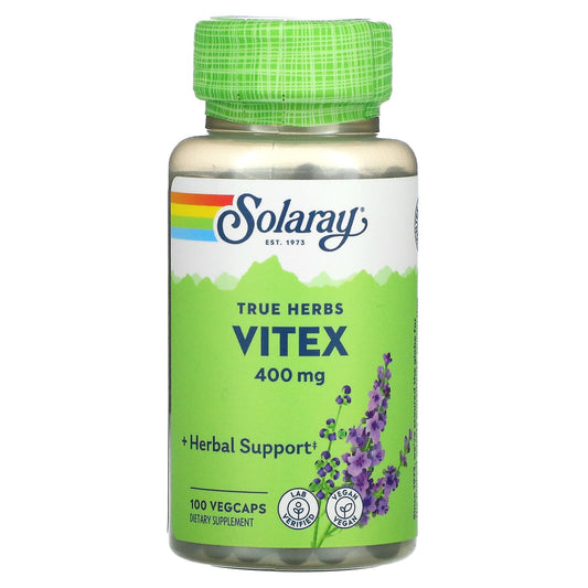 Solaray, Vitex, 400 mg, 100 VegCaps - Medaid