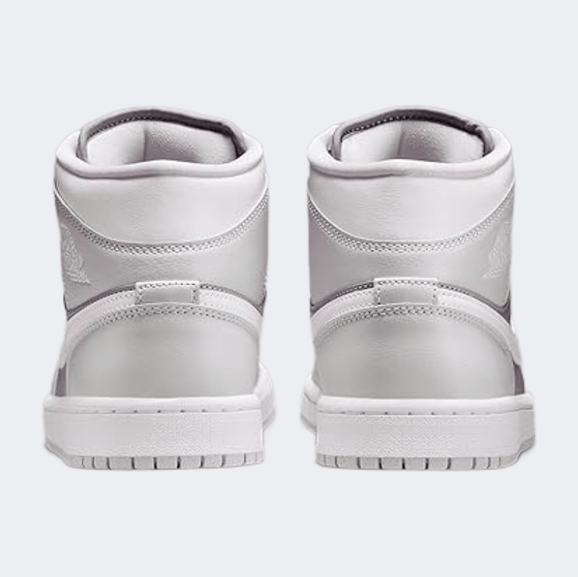 Nike Air Jordan 1 Mid Women Lifestyle Shoes Photon Dust/Grey - Medaid