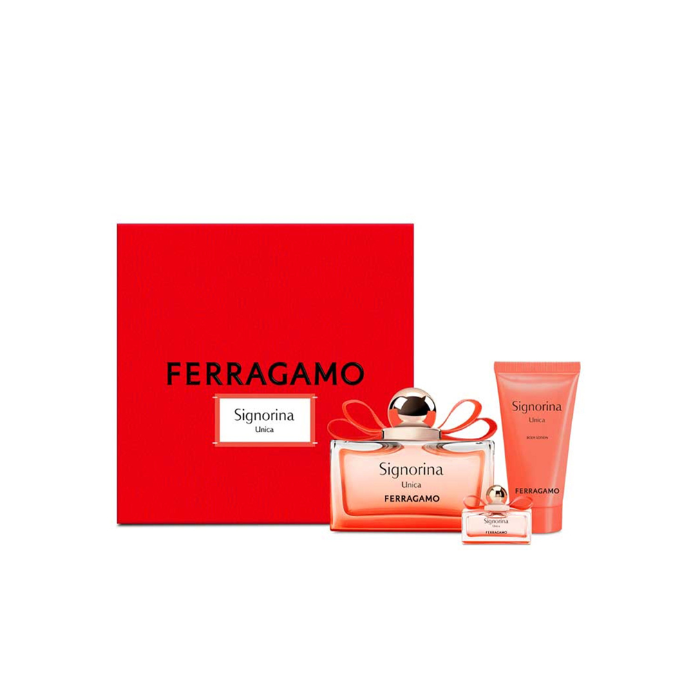 Salvatore Ferragamo Signorina Unica Eau de Parfun Gift Set - Medaid