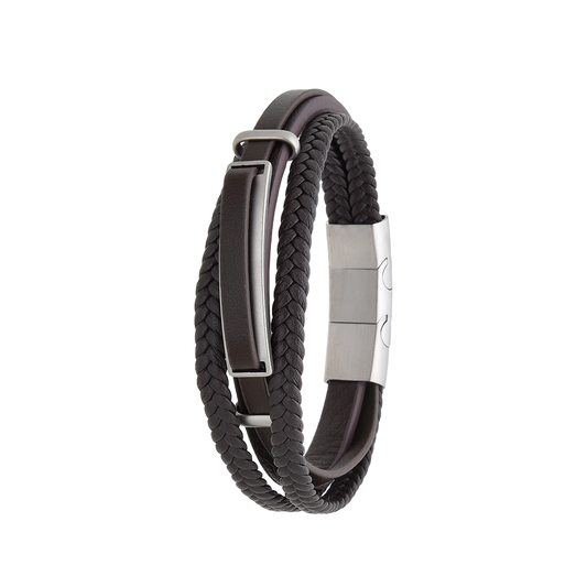 Polo Exchange Men Bracelet ST46-DSC0067 Black - Medaid