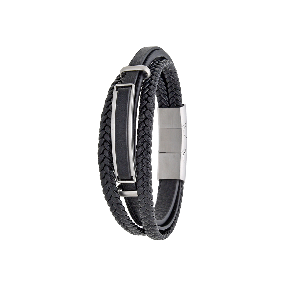 Polo Exchange Men Bracelet ST46-DSC0073 Coffee - Medaid