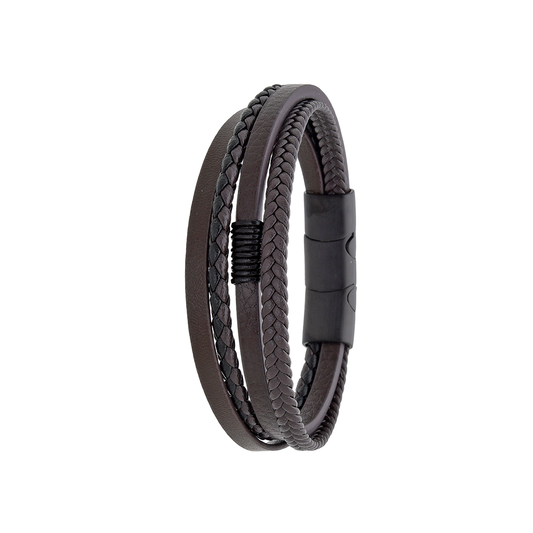 Polo Exchange Men Bracelet ST46-DSC0173 Coffee - Medaid