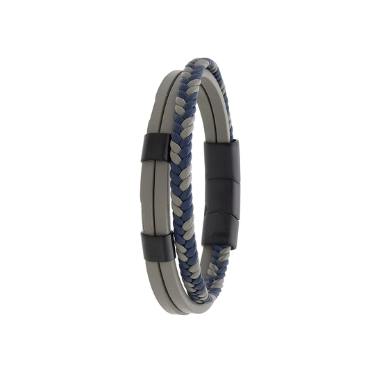 Polo Exchange Men Bracelet ST46-DSC0180 Grey - Medaid