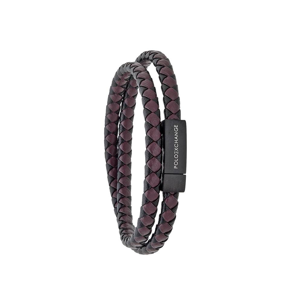 Polo Exchange Men Bracelet ST46-DSC0072 Coffee - Medaid