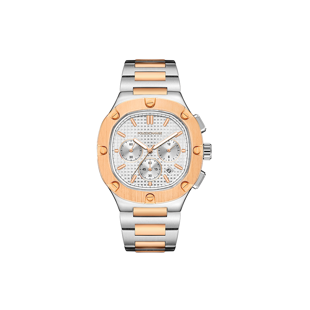 Polo Exchange Silver Watch For Him PXW456-02 - Medaid