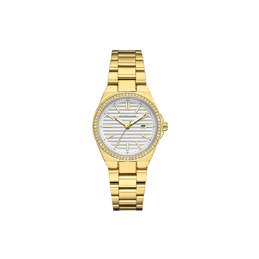 Polo Exchange Gold Watch For Her PXW460-02 - Medaid