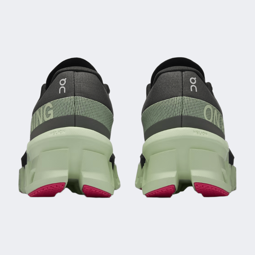 On Cloudmonster 2 Women Running Shoes Asphalt/Lima - Medaid