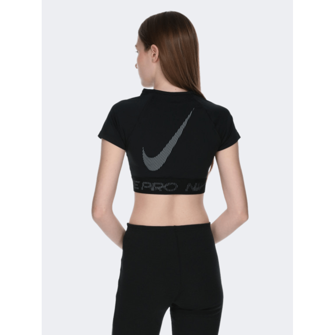 Nike Pro Df Women Training T-Shirt Black/Cool Grey - Medaid