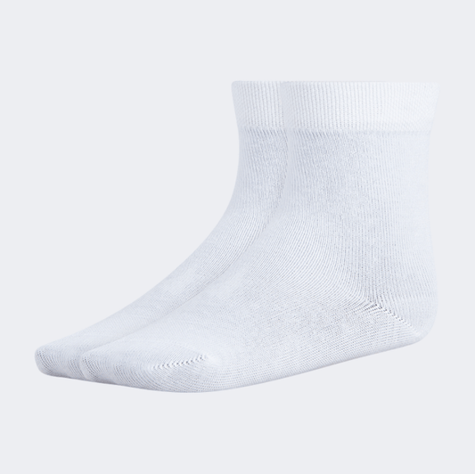 Top Ten Soft Kids Lifestyle Socks White - Medaid