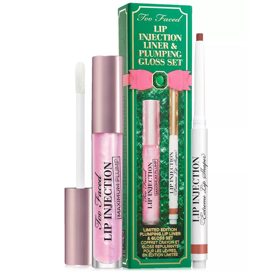 Too Faced 2-Pc. Lip Injection Liner & Plumping Gloss Set - Medaid International
