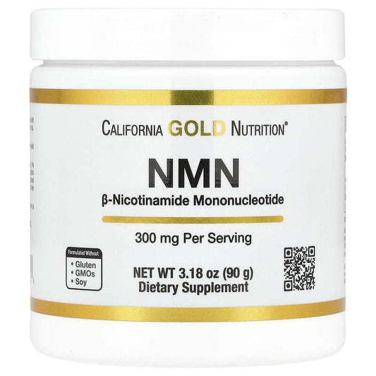 California Gold Nutrition, NMN Powder, 3.18 oz (90 g) - Medaid