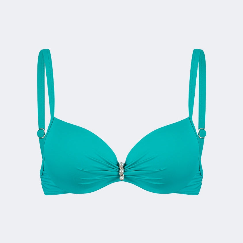Top Ten Stylish Women Beach Bandeau Bra Turquoise - Medaid International