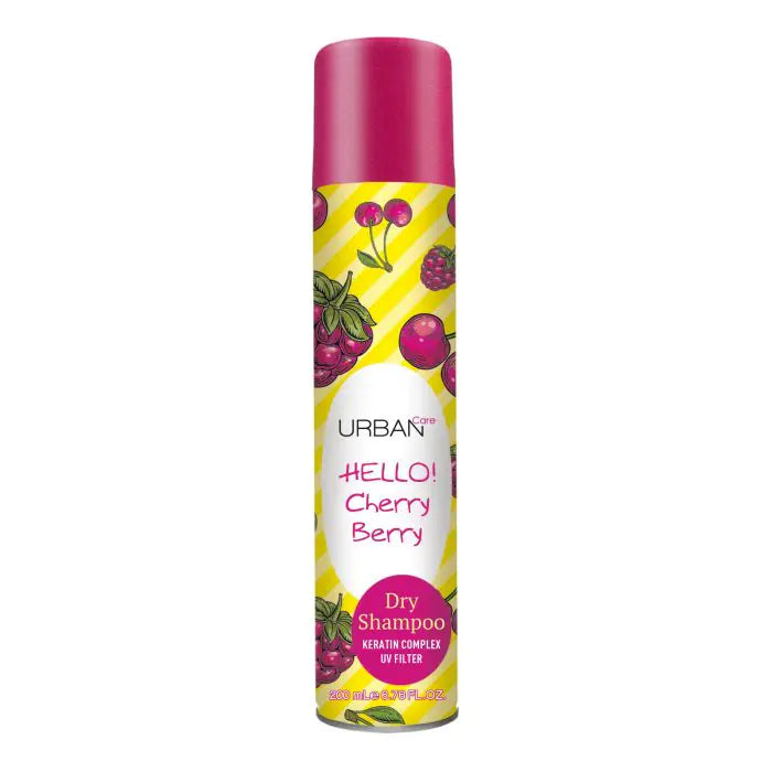 Urban Care hello cherry berry dry shampoo 200ML - Medaid